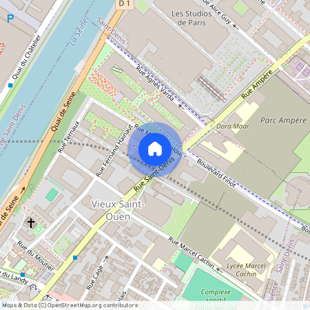 Carrefour City, 1 Place Suzanne Lenglen, 93400 Saint-Ouen-sur-Seine, France