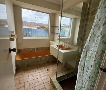 Large backyard with a shed - Photo 6