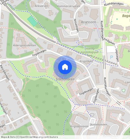 Fogdevägen **, Bagarmossen