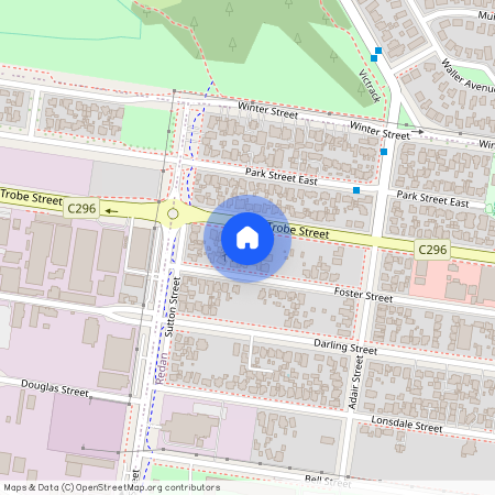 719 La Trobe Street, Redan