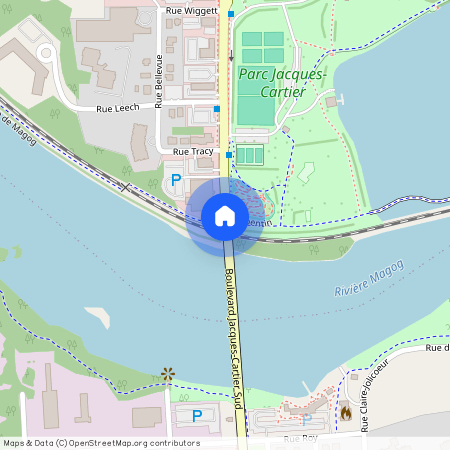 3½ - Les Jardins Hauterive - 215 rue Bellevue, Sherbrooke (Jacques-Cartier)