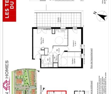 Location Appartement 3 pièces 60m² CHASSE SUR RHONE 38670 - Photo 2
