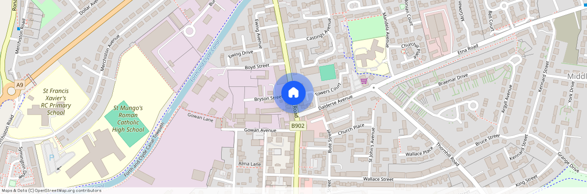 Grahams Road, Falkirk FK2