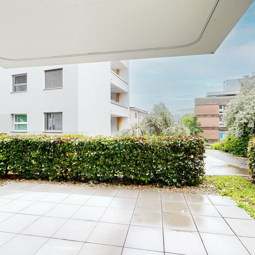 MODERNE Wohnung mit Gartensitzplatz! - Foto 1