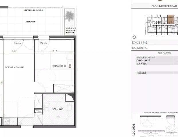 location Appartement T2 DE 41.5m² À MONTPELLIER - Photo 1