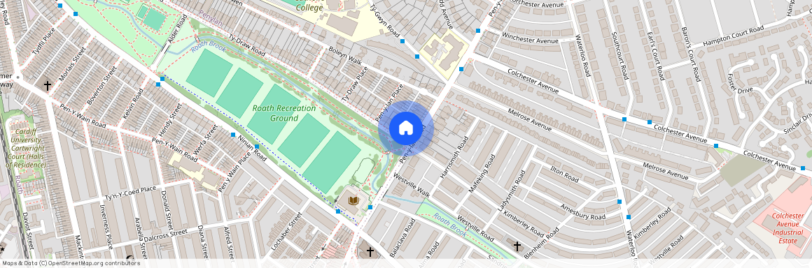 Flat 1, 41Pen-y-lan Road, Cardiff(City), CF23