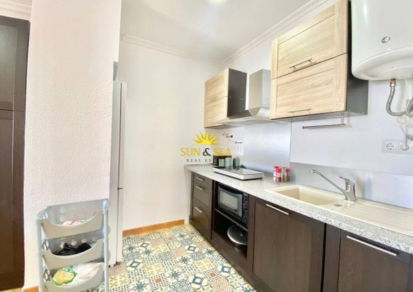 APARTMENT FOR RENT, 3 BEDROOMS AND 2 BATHROOMS IN SANTA POLA - ALICANTE