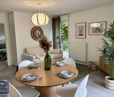 Appartement à louer 2 pièces 43.5m² - Photo 2
