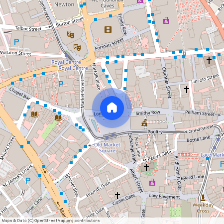 31B Long Row, NG1 2DR, Nottingham