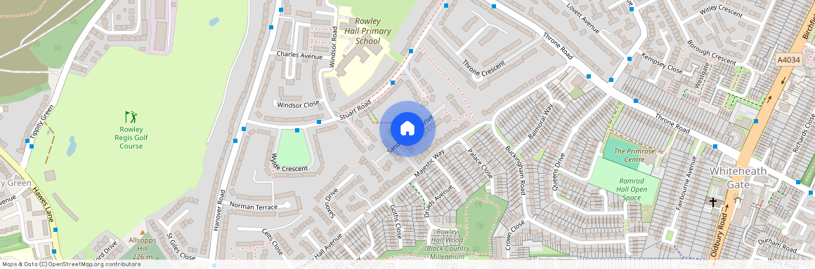 Sandringham Drive, Rowley Regis, West Midlands, B65