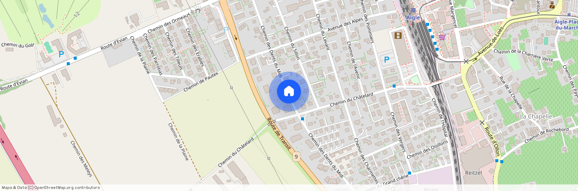 Chemin des Dents-du-Midi, 1860 Aigle