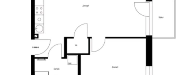 schöne 1,5 Zimmer Wohnung in Herzen von Frankfurt - Foto 1