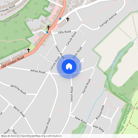 Saxon Road, Hastings TN35