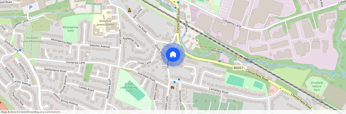 Hallowes Lane, Dronfield, S18