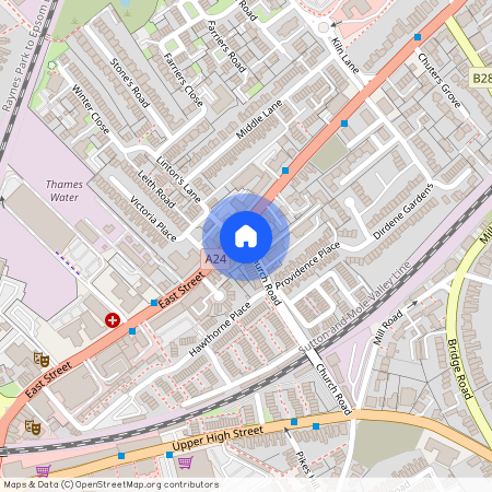 East Street, Epsom, Surrey, KT17 1EB