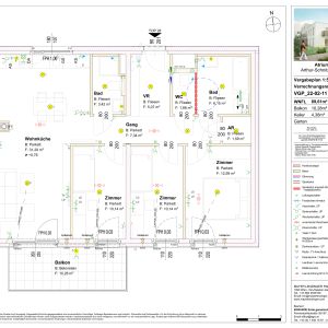 4-Zimmer-Wohnung mit Balkon, Top 28 - Photo 3