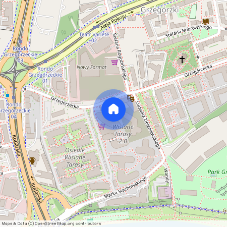 ul. Grzegórzecka, Grzegórzki, Grzegórzki, Kraków, małopolskie