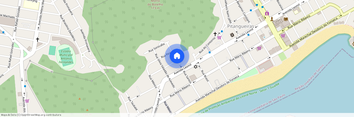 Rua Santos, 300, Guarujá, Guarujá - SP, 11410-330, Brazil