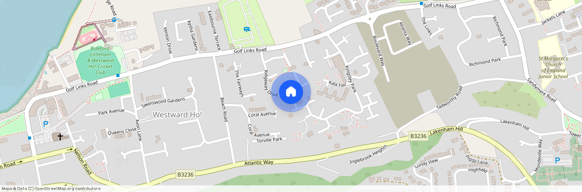 Ridgeway Avenue, Westward Ho!