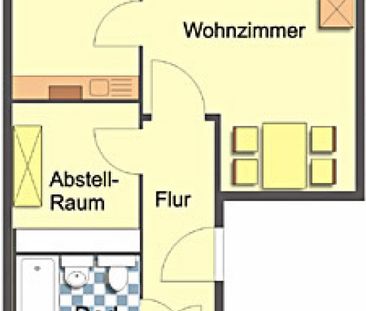 Wohnung, 2 Zimmer (55,97 m²) - Photo 1