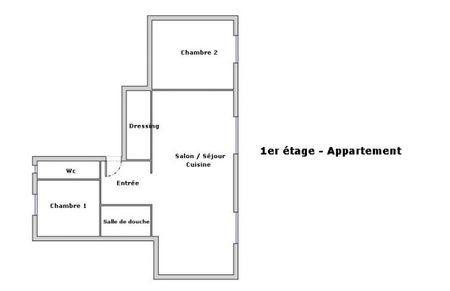 3 pièces - Meublé - 72,13 m² - 1er étage - Colocation autorisée - Photo 4