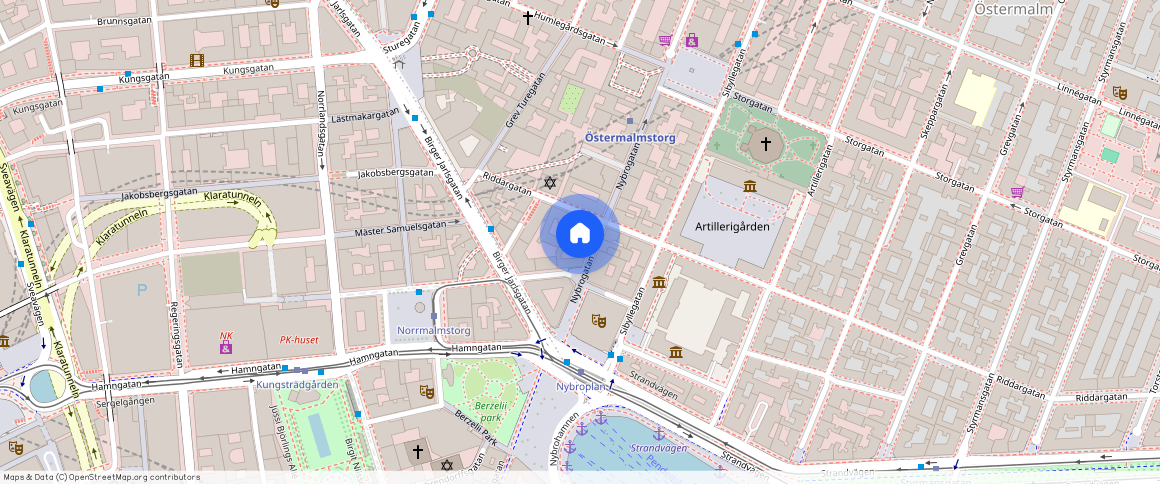 Nybrogatan 7. 2 rum & kö, Härnösand