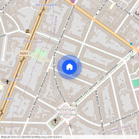 Rue Fernand Neuray - Fernand Neuraystraat, 75, 1050, Ixelles