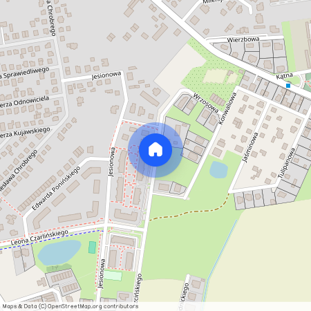 ul. Juliusza Trzcińskiego, Inowrocław, inowrocławski, kujawsko-pomorskie