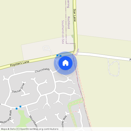 Southend-on-Sea, Shoeburyness, Kingston Avenue, SS3 8TS, Essex