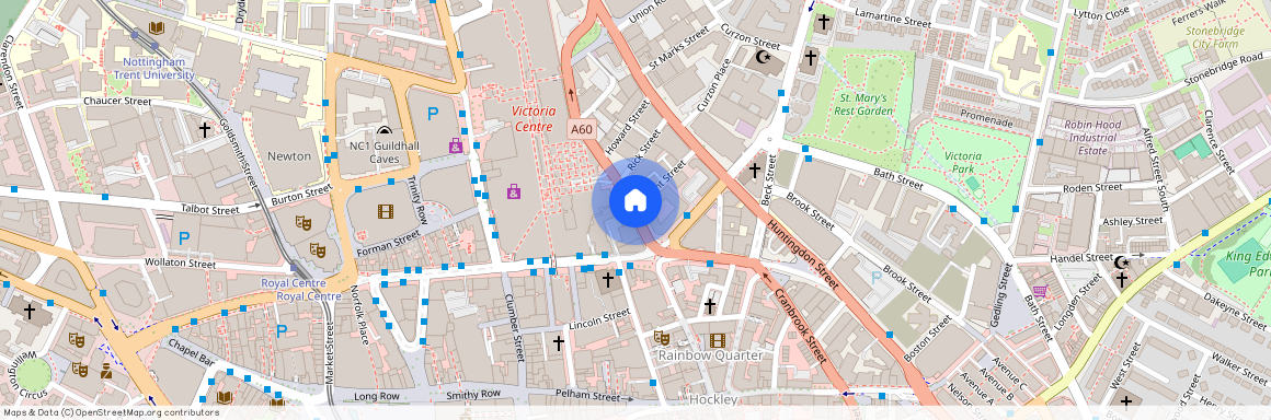 Glasshouse Street, Nottingham NG1