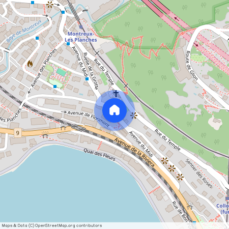 avenue du Midi, 1820 Montreux