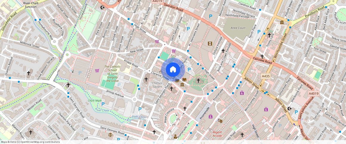 St. Georges Place, Cheltenham, Gloucestershire, GL50 3JZ