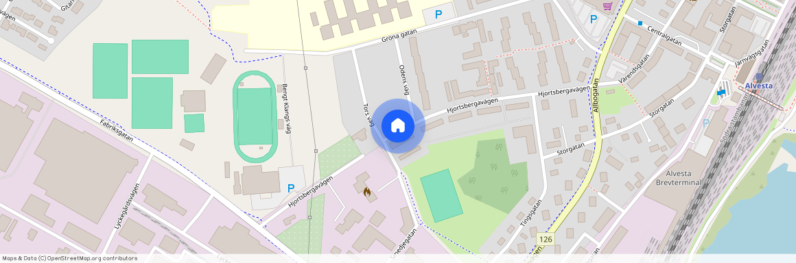 Alvesta Centrum, Kronoberg, Hjortsbergavägen 10 D