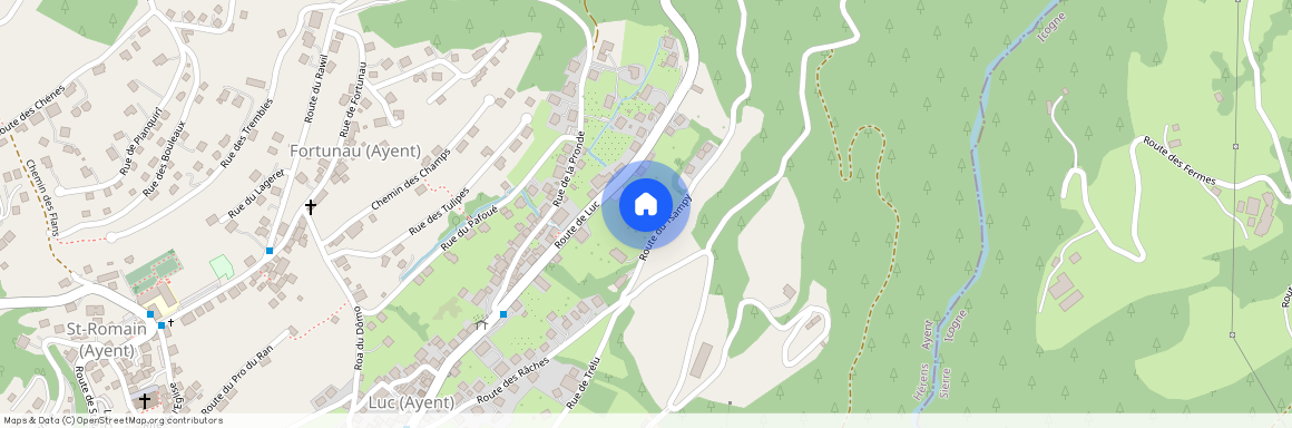 1966, Luc (Ayent), Route de Tsampy, 21