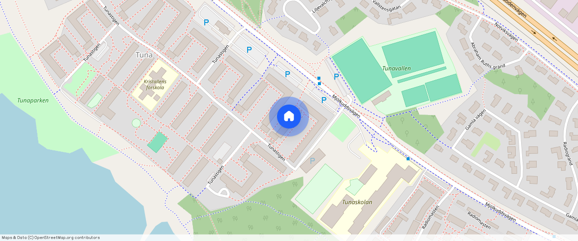 Tunastigen **, Luleå