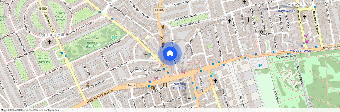 Pembridge Gardens, Notting Hill, W2