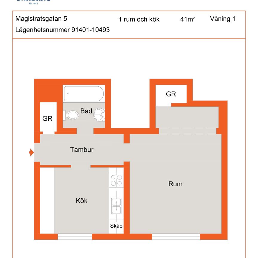 Magistratsgatan 5 Kalmar - Norrgårdsgärdet - Foto 2