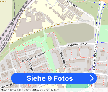 Olympiapressestadt: Helle 4-Zimmerwohnung im 9. OG mit Ost-& Westba... - Foto 1