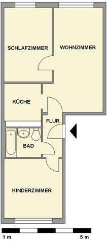 3-Raum-Wohnung am Rande des Erzgebirges - Foto 4