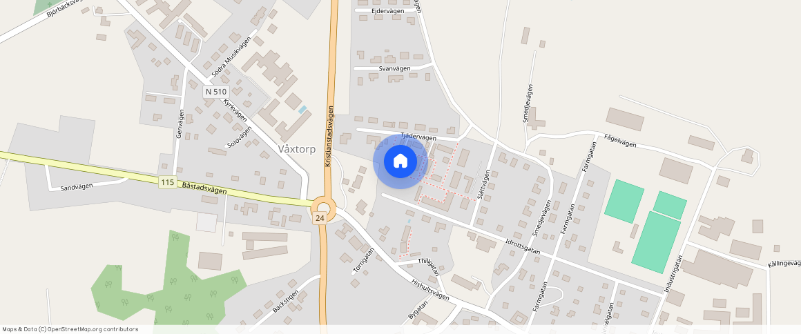 Tjädervägen 11 D, Våxtorp