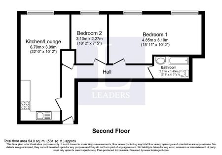 2 bedroom flat to rent - Photo 2