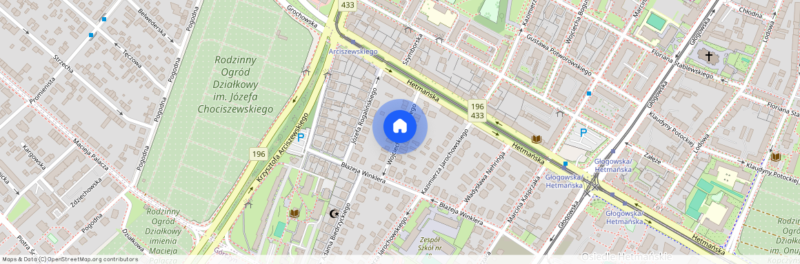 ul. Wojciecha Cybulskiego, Łazarz, Grunwald, Poznań, wielkopolskie