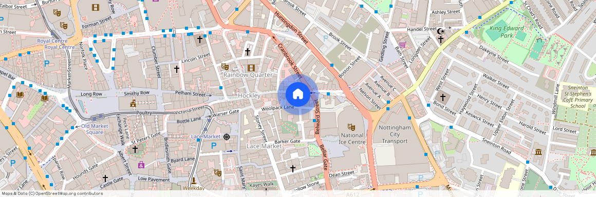 Hockley House, Wool Pack Lane, Nottinghan, NG1 1GA