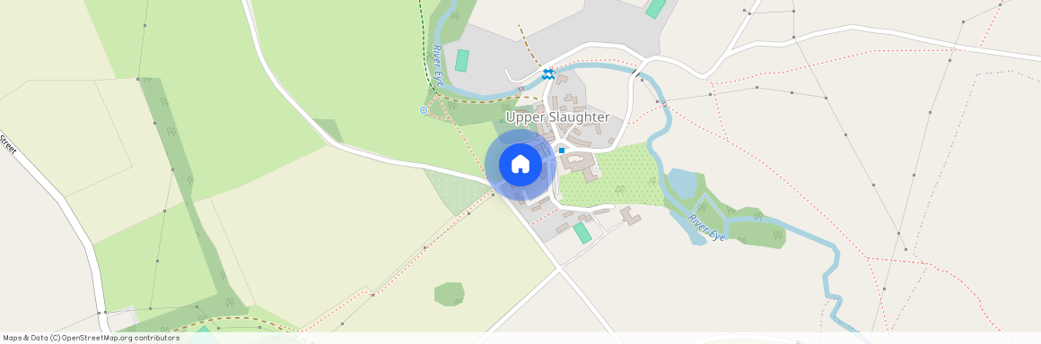 Upper Slaughter, Cheltenham, Gloucestershire, GL54