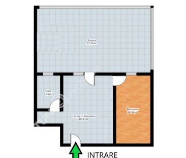 De inchiriat apartament tip penthouse cu 2 camere terasa si loc de parcare in zona Calea Surii Mici din Sibiu - Photo 1