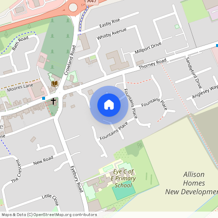 Fountains Place, PE6
