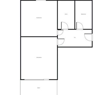 Interessante 2-Zimmer-Wohnung mit Balkon (WBS) - Photo 1