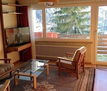 1 Zimmer-Wohnung in Leukerbad (VS), möbliert - Photo 1