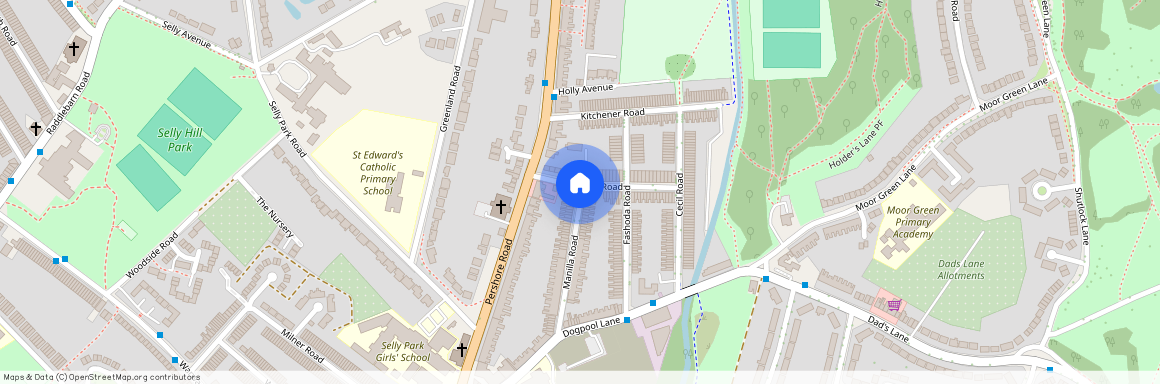 Manilla Road, Selly Oak, Birmingham B29