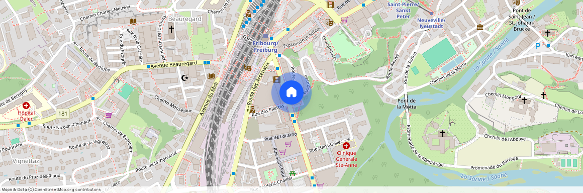 1700, Freiburg, Boulevard De Pérolles, 16